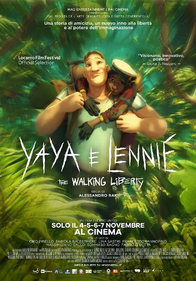 YAYA E LENNIE – THE WALKING LIBERTY, a novembre al cinema il nuovo film di Alessandro Rak